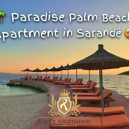 Paradise Palm Beach Apartment In Sarandë Buitenkant foto