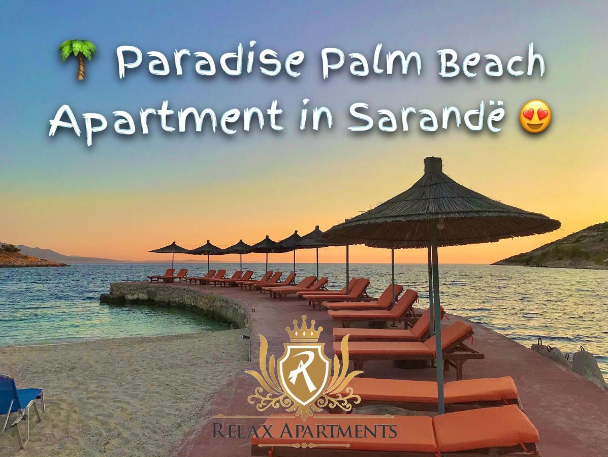 Paradise Palm Beach Apartment In Sarandë Buitenkant foto